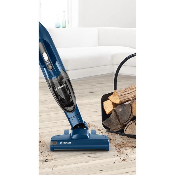 جارو شارژی عصایی بوش مدل BCHF2MX20 با باتری 20 ولت لیتیومی، مدت کارکرد تا 44 دقیقه، فناوری Easy Clean System، برس Electro برای س
