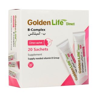 ساشه ب کمپلکس گلدن لایف -  22 گرم بسته 20 عددی*350