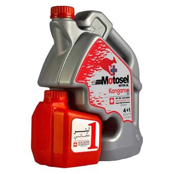 روغن موتور خودرو موتوسل مدل کانگورو 20W50 حجم 5 لیتر