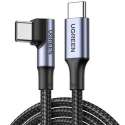 کابل شارژ و دیتا 100 وات USB-C یوگرین مدل US334-70643 طول 1 متر