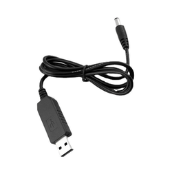 کابل USB به DC افزاینده ولتاژ با خروجی 9 ولت طول 1 متر