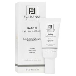 کرم روشنکننده روز و شب دور چشم فولیسنس مدل retinol مناسب برای انواع پوست حجم 20 میلیلیتر