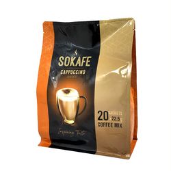 کاپوچینو  سوکافه - 22.5 گرم بسته 20 عددی