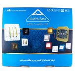 شاسی راه پله صنایع آسیا الکتریک مدل کریستال Blk-Gld