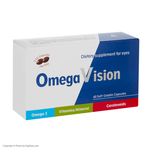 کپسول امگا ویژن بسته 60 عددی
