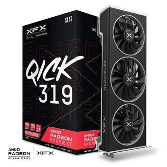 کارت گرافیک ایکس اف ایکس مدل RX 6700 XT QICK 319