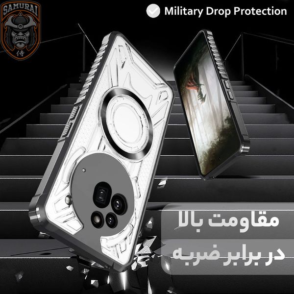 کاور سامورایی مدل Shocksafe مناسب برای گوشی موبایل ناتینگ Phone 3a Pro