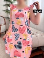 پیراهن نخی ساتینا 2042