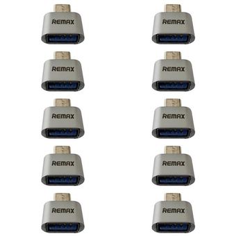 مبدل TYPE-C ریمکس USB2.0 بسته 10 عددی