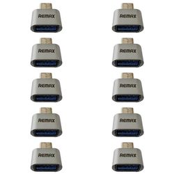 مبدل TYPE-C ریمکس USB2.0 بسته 10 عددی