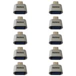 مبدل TYPE-C ریمکس USB2.0 بسته 10 عددی
