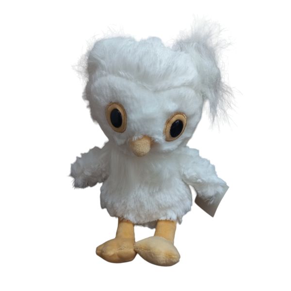 عروسک مدل جغد برفی ارتفاع 25 سانتی متر