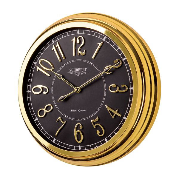 ساعت دیواری شوبرت مدل 5138 لوسیا گلد-GN