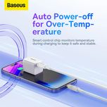 کابل تبدیل USB-C به لایتنینگ باسئوس مدل Baseus Explorer Series CATS010202 طول 1 متر