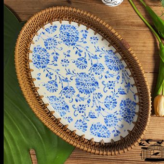 سینی زیباسازان حصیری