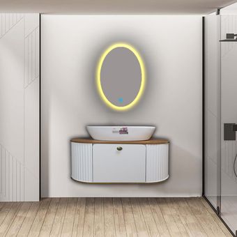 ست کابینت و روشویی مدل آنتیک به همراه باکس و آینه