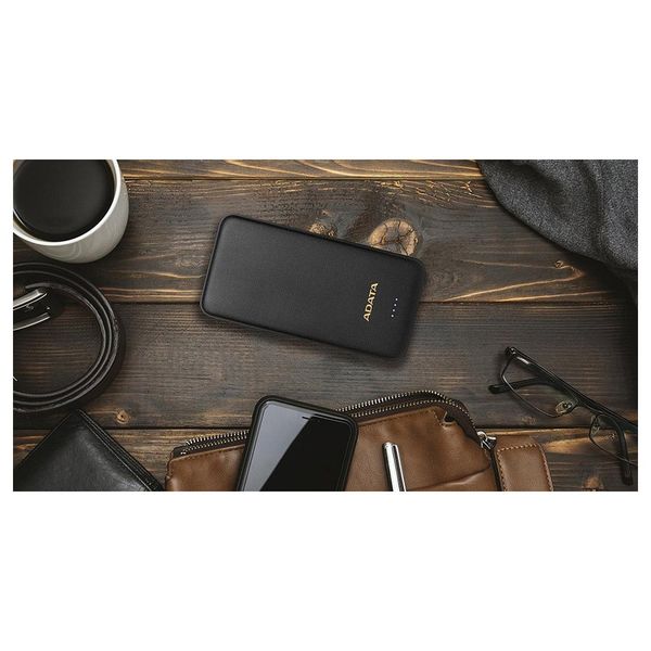 پاوربانک ای دیتا مدل T10000 ظرفیت 10000 میلی آمپر ساعت با گارانتی شرکتی