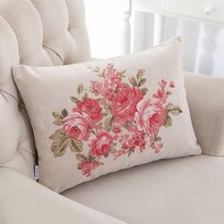 کاور کوسن انگلیش هوم مدل Roses سایز 35x50 سانتی متر