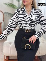 شومیز الیزه یقه انگلیسی 3025