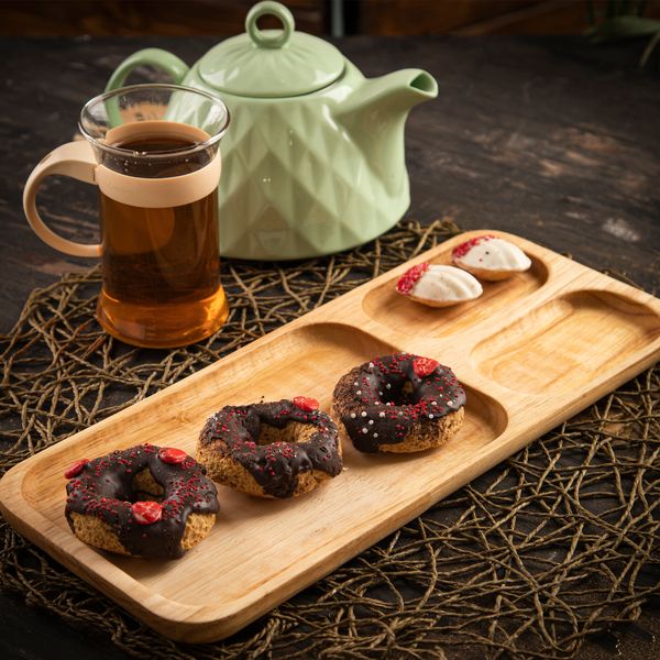 اردو خوری مدل PGT مستطیل سه خانه کد 1048