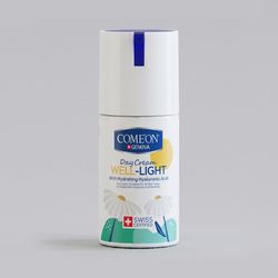 کرم آبرسان صورت کامان مدل WELL LIGHT مناسب برای انواع پوست حجم 100 میلی لیتر