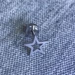 پیرسینگ گوش مدل ستاره کد 7026