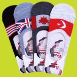 جوراب کالج مردانه کد UK-11-US-110 مجموعه 4 عددی