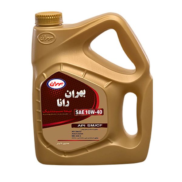 روغن موتور بهران رانا 10w40 SM حجم 4 لیتر