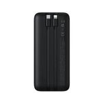 پاوربانک 22 وات بیسوس مدل LIPOW Dual ظرفیت 20000 میلی‌آمپرساعت به همراه کابل USB-C و لایتنینگ