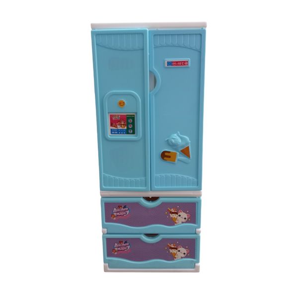 ست اسباب بازی یخچال و فریزر مدل آشپزخانه شاد