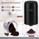 آسیاب قهوه شارژی