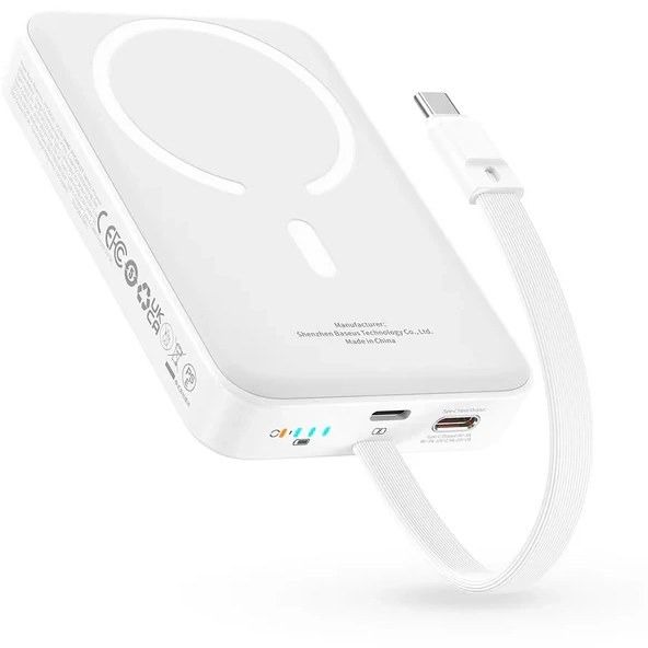 PowerBank BASEUS Magnetic Mini Wireless Fast 1000mAh 30W