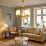 لوستر 5 شعله شاهان تک مدل SF.U5