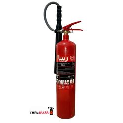 کپسول آتشنشانی رسا مدل co2 وزن 6 کیلوگرم