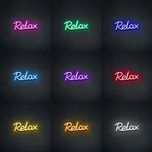 نئون فلکسی طرح relax