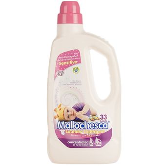 مایع لباسشویی کودک مالوچسکا مدل sensitive صورتی حجم 1 لیتر