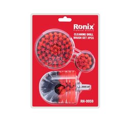 ست فرچه سر دریلی رونیکس مدل RH-9959 بسته 3 عددی