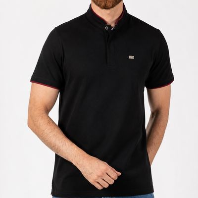 پولوشرت آستین کوتاه یقه برگردان مردانه مدل BM-NB-191607