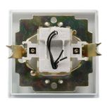 کلید دو پل پارت الکتریک مدل تابش کد PE5167 بسته 5 عددی