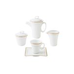 سرویس غذاخوری 97 پارچه چینی زرین ایران مدل سپینود درجه یک