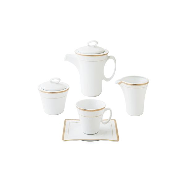 سرویس غذاخوری 97 پارچه چینی زرین ایران مدل سپینود درجه یک