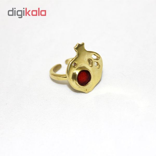 انگشتر زنانه طرح انار مدل 1126096