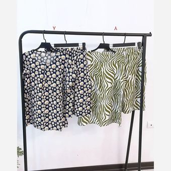 تیشرت شلوارک زنانه نخی خارجی تایلندی خنک تابستانی کد 316-0514