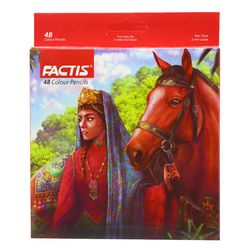 مداد رنگی 48 رنگ فکتیس کد 14