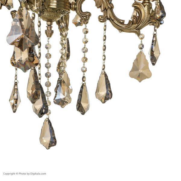 لوستر 8 شعله شاهان تک کد M/6016