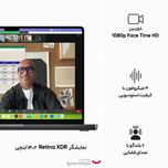 لپ تاپ 14.2 اینچی اپل مدل MacBook Pro MRX33 2023 LLA-M3 Pro-18GB RAM-512GB SSD