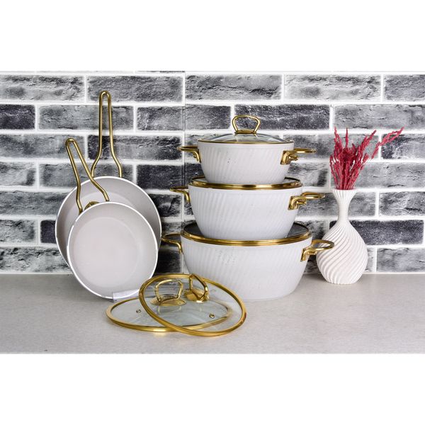 سرویس پخت و پز ام جی اس 10 پارچه مدل فورج کد 800299