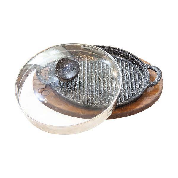 تابه گریل چدن نالینو مدل Padella سایز 26*499