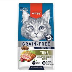 غذای خشک گربه(اورجینال) بالغ ونپی مدل گرین فری ماهی تن وزن 1.5کیلوگرم