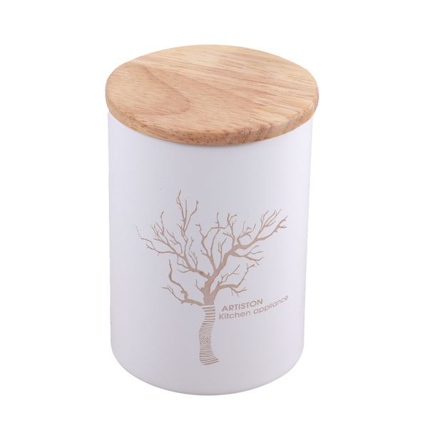 سرویس آشپزخانه 18 پارچه آرتیستون مدل درب بامبو